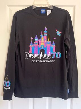 Disneyland Resort 70th Anniversary Celebrate Happy Long-Sleeve Tee